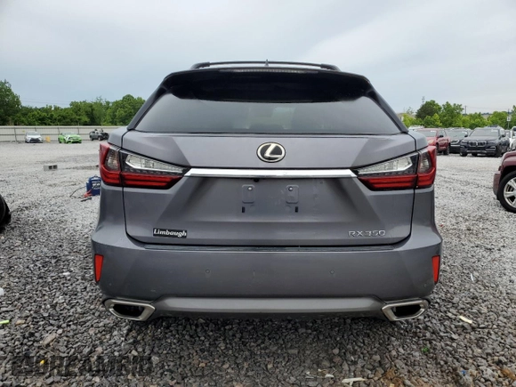 2016 Lexus RX 350 with VIN 2T2ZZMCA5GC022564, listed as a Copart auction lot 56579535 with 123,459 mi miles and Salvage title. Bid and sale history available at DreamBid. Image 6.
