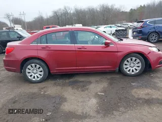 2013 Chrysler 200 LX with VIN 1C3CCBAG9DN736315, listed as a IAAI auction lot 41312803 with 78,344 mi miles. Bid and sale history available at carsss.com. Image 13.