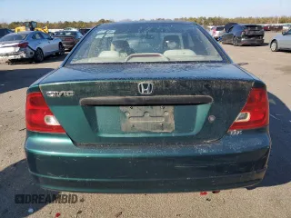 2002 Honda Civic DX with VIN 1HGEM222X2L072623, listed as a Copart auction lot 45855475 with 109,354 mi miles and Clean Title. Bid and sale history available at DreamBid. Image 6.