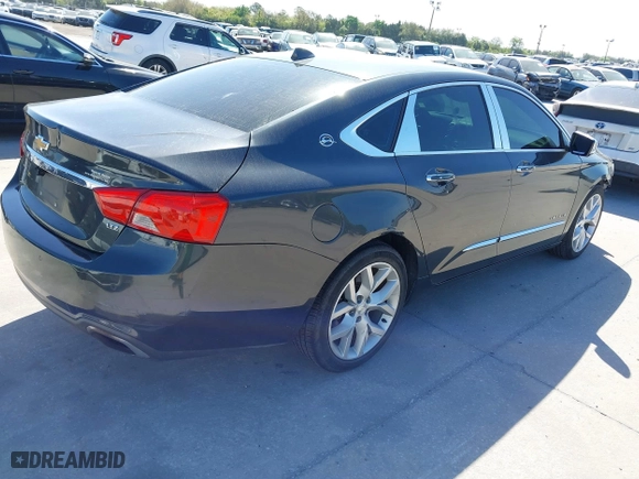 2014 Chevrolet Impala LTZ with VIN 2G1145SL3E9282055, listed as a IAAI auction lot 41689784 with 199,987 mi miles. Bid and sale history available at carsss.com. Image 4.