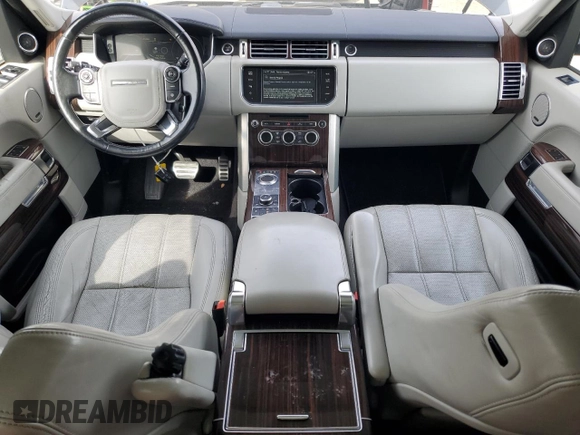 2014 Land Rover Range Rover Supercharged with VIN SALGS3TF3EA167523, listed as a Copart auction lot 45577295 with 142,288 mi miles and Clean title. Bid and sale history available at DreamBid. Image 8.