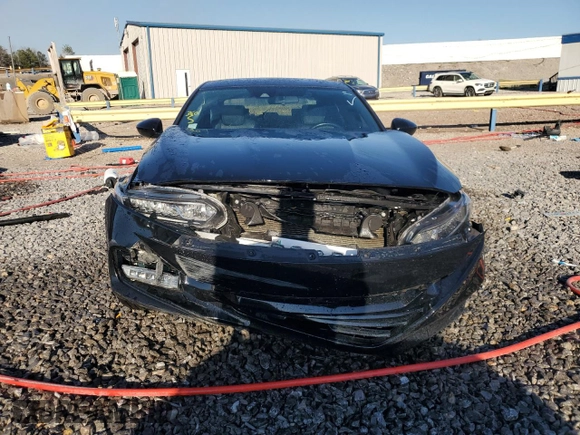 2018 Honda Accord Sedan Sport 1.5T with VIN 1HGCV1F38JA150327, listed as a Copart auction lot 48399355 with 96,371 mi miles and Salvage Title. Bid and sale history available at carsss.com. Image 5.
