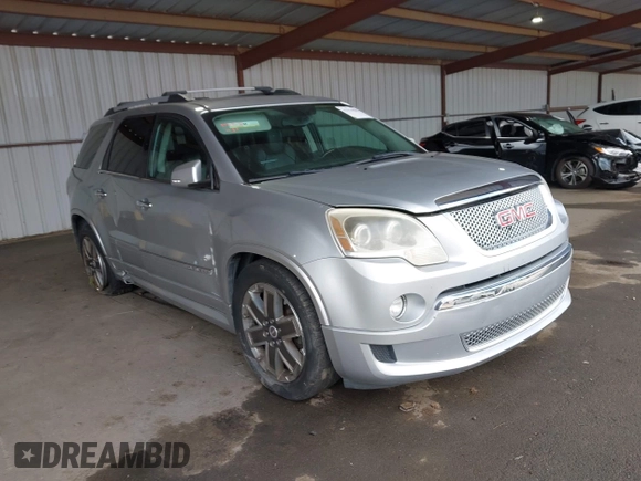 2012 GMC Acadia Denali with VIN 1GKKVTED1CJ176260, listed as a IAAI auction lot 41939085 with 149,903 mi miles. Bid and sale history available at carsss.com. Image 1.