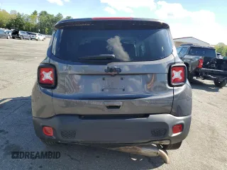 2020 Jeep Renegade Latitude with VIN ZACNJABB6LPL16750, listed as a Copart auction lot 55973875 with Not provided miles and Salvage title. Bid and sale history available at DreamBid. Image 6.