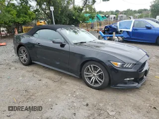 2016 Ford Mustang EcoBoost Premium z VIN 1FATP8UH9G5265851, wystawiony jako Copart lot #58634275 z przebiegiem 107 670 mil mil oraz Szkoda całkowita • Salvage title. Historia ofert i sprzedaży dostępna na DreamBid. Obrazek 4.