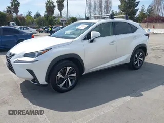 2021 Lexus NX 300h with VIN JTJGJRDZ2M5012553, listed as a IAAI auction lot 41850243 with 56,737 mi miles and . Bid and sale history available at DreamBid. Image 17.