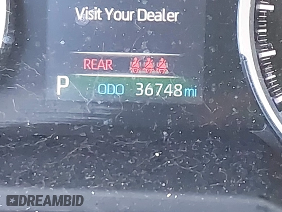 2021 Toyota RAV4 Hybrid LE with VIN 4T3LWRFV9MU047628, listed as a IAAI auction lot 41335589 with 36,748 mi miles. Bid and sale history available at carsss.com. Image 16.