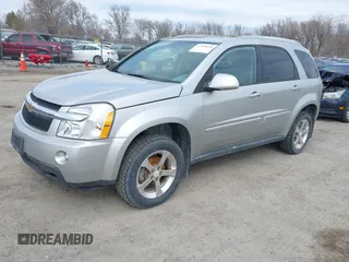2007 Chevrolet Equinox LT with VIN 2CNDL73FX76229090, listed as a IAAI auction lot 41908024 with 216,461 mi miles. Bid and sale history available at carsss.com. Image 2.