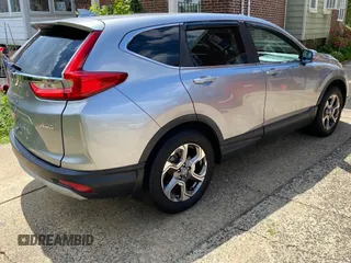 2017 Honda CR-V EX with VIN 2HKRW2H56HH604121, listed as a Copart auction lot 55801885 with 151,812 mi miles and Clean Title. Bid and sale history available at carsss.com. Image 4.
