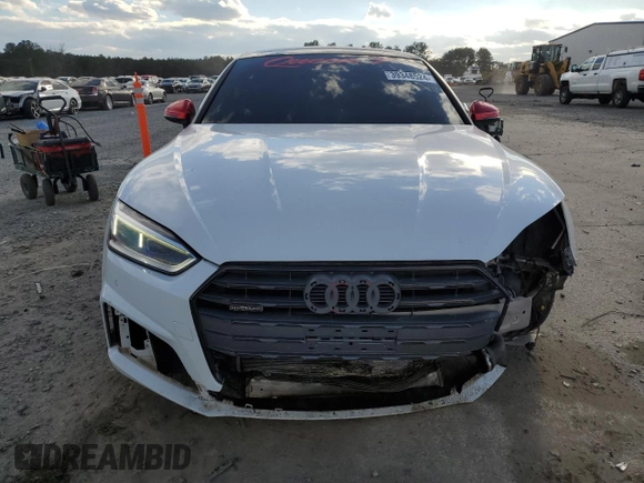 2018 Audi A5 Sportback Premium Plus with VIN WAUENCF55JA019311, listed as a Copart auction lot 39348524 with 59,869 mi miles. Bid and sale history available at carsss.com. Image 5.