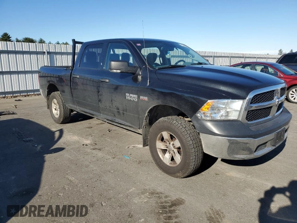 2018 Ram 1500 Tradesman with VIN 1C6RR7ST5JS190632, listed as a Copart auction lot 79933894 with 108,633 mi miles and Salvage title. Bid and sale history available at DreamBid. Image 4.