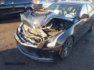 2017 Cadillac ATS-V with VIN 1G6AN5RY5H0118796, listed as a IAAI auction lot 41148690 with 101,736 mi miles. Bid and sale history available at carsss.com. Image 6.