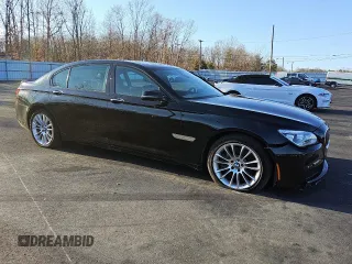 2014 BMW 7 Series ALPINA B7 xDrive with VIN WBAYF8C51ED652906, listed as a Copart auction lot 46423895 with 98,538 mi miles and Clean Title. Bid and sale history available at DreamBid. Image 4.