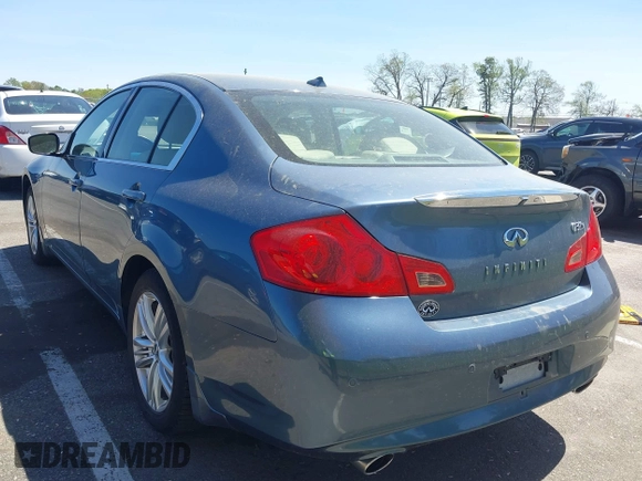 2010 Infiniti G37 x with VIN JN1CV6AR2AM458442, listed as a IAAI auction lot 42148990 with 79,918 mi miles. Bid and sale history available at carsss.com. Image 3.