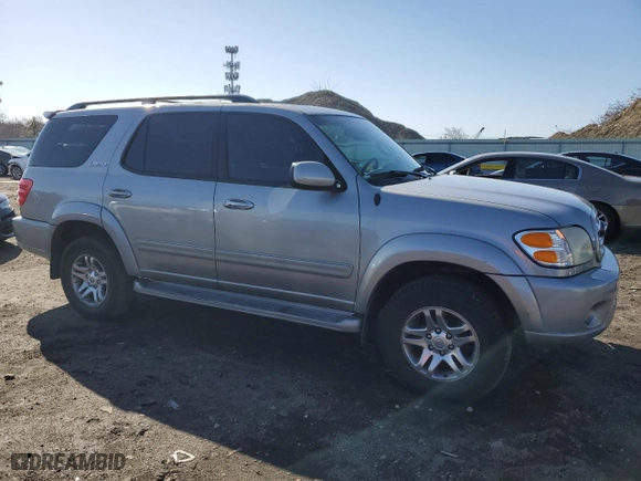 2003 Toyota Sequoia Limited with VIN 5TDBT48A23S185562, listed as a Copart auction lot 50999175 with 121,692 mi miles and Clean Title. Bid and sale history available at carsss.com. Image 4.