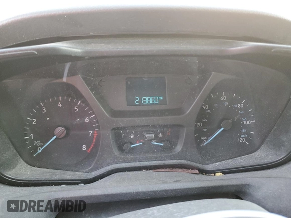 2017 Ford Transit with VIN 1FTYR1ZM9HKA70259, listed as a Copart auction lot 44655875 with 213,860 mi miles and Salvage Title. Bid and sale history available at DreamBid. Image 9.