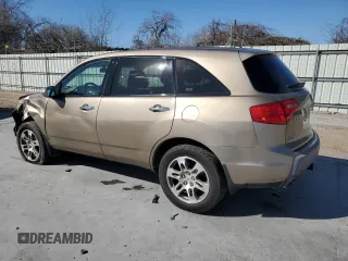 2008 Acura MDX with VIN 2HNYD28218H518029, listed as a Copart auction lot 46839255 with 181,794 mi miles and Salvage Title. Bid and sale history available at DreamBid. Image 2.