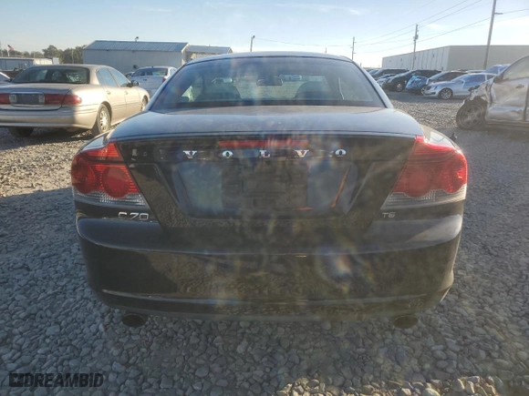 2009 Volvo C70 with VIN YV1MC67289J076117, listed as a Copart auction lot 82969644 with 192,359 mi miles and Salvage Title. Bid and sale history available at carsss.com. Image 6.