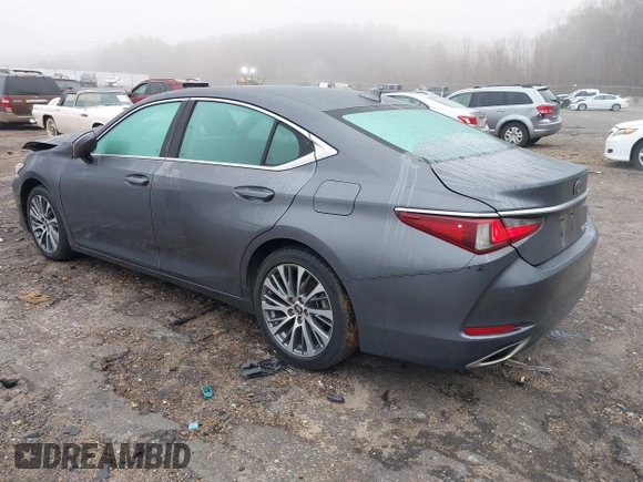 2020 Lexus ES with VIN 58ADZ1B10LU056394, listed as a IAAI auction lot 41172277 with 104,688 mi miles. Bid and sale history available at carsss.com. Image 3.