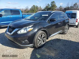 2017 Nissan Murano SL with VIN 5N1AZ2MG7HN116819, listed as a Copart auction lot 86062504 with 135,006 mi miles and Salvage Title. Bid and sale history available at carsss.com. Image 1.