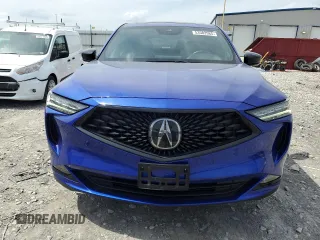 2022 Acura MDX w/A-Spec Package with VIN 5J8YE1H03NL007210, listed as a Copart auction lot 53582985 with 40,646 mi miles and Salvage title. Bid and sale history available at DreamBid. Image 5.