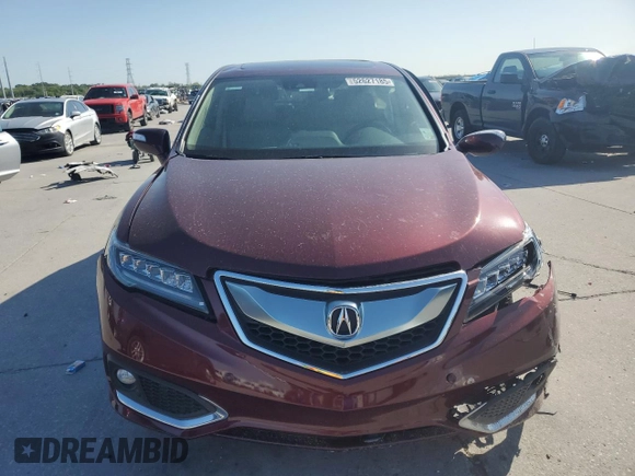 2018 Acura RDX Advance with VIN 5J8TB4H70JL022422, listed as a Copart auction lot 52627185 with 86,856 mi miles and Salvage Title. Bid and sale history available at DreamBid. Image 5.