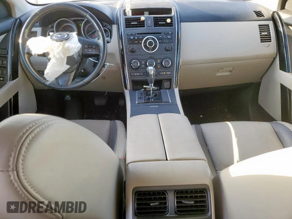 2010 Mazda CX-9 Touring with VIN JM3TB2MA3A0222837, listed as a Copart auction lot 49063395 with 109,075 mi miles and Salvage Title. Bid and sale history available at carsss.com. Image 8.