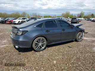 2022 Honda Civic Touring z VIN 2HGFE1F91NH304319, wystawiony jako Copart lot #55896485 z przebiegiem 56 476 mil mil oraz Szkody całkowita. Historia ofert i sprzedaży dostępna na DreamBid. Obrazek 3.