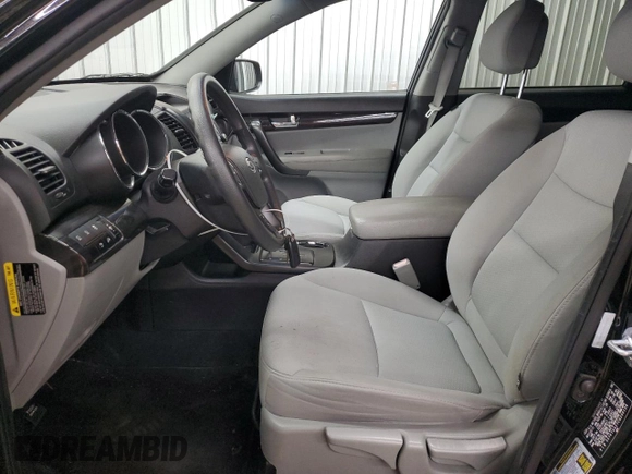 2012 Kia Sorento LX with VIN 5XYKT4A27CG200136, listed as a Copart auction lot 48367015 with 127,974 mi miles and Salvage Title. Bid and sale history available at carsss.com. Image 7.