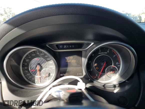 2018 Mercedes-Benz CLA with VIN WDDSJ5CB3JN558564, listed as a Copart auction lot 84856284 with 92,661 mi miles and Salvage Title. Bid and sale history available at carsss.com. Image 9.