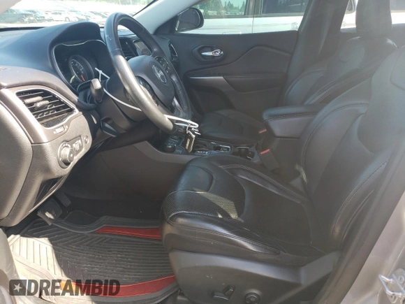 2019 Jeep Cherokee Limited with VIN 1C4PJMDN2KD179839, listed as a Copart auction lot 58599435 with 72,675 mi miles and Salvage title. Bid and sale history available at DreamBid. Image 7.