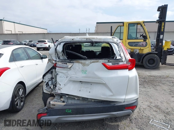 2019 Honda CR-V EX with VIN 7FARW1H51KE026207, listed as a IAAI auction lot 41998526 with 45,532 mi miles. Bid and sale history available at carsss.com. Image 17.