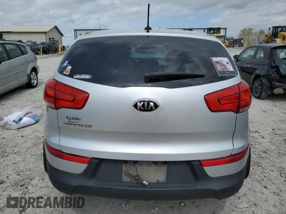2015 Kia Sportage LX with VIN KNDPB3AC0F7760027, listed as a Copart auction lot 51623775 with 174,094 mi miles and Clean Title. Bid and sale history available at carsss.com. Image 6.