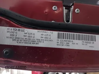 2015 Chrysler 300 Limited with VIN 2C3CCARGXFH892146, listed as a IAAI auction lot 41675840 with 60,527 mi miles. Bid and sale history available at carsss.com. Image 9.