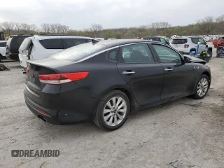 2016 Kia Optima LX with VIN 5XXGT4L39GG001627, listed as a Copart auction lot 51493415 with Not Provided miles and Salvage Title. Bid and sale history available at carsss.com. Image 3.
