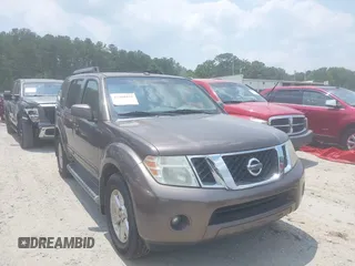 2008 Nissan Pathfinder LE with VIN 5N1AR18U88C664088, listed as a IAAI auction lot 42409475 with 203,527 mi miles and . Bid and sale history available at DreamBid. Image 1.