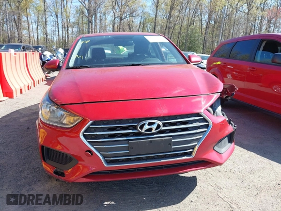 2019 Hyundai Accent SE with VIN 3KPC24A31KE077073, listed as a IAAI auction lot 42048683 with 107,428 mi miles. Bid and sale history available at carsss.com. Image 13.