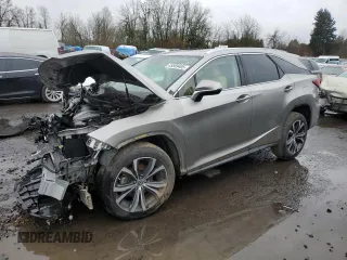 2020 Lexus RX with VIN JTJHZKEA3L2018066, listed as a Copart auction lot 45589405 with 0 mi miles and Salvage Title. Bid and sale history available at carsss.com. Image 1.