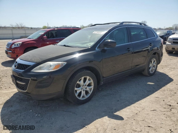 2011 Mazda CX-9 Touring with VIN JM3TB2CA6B0326676, listed as a Copart auction lot 52194655 with 123,882 mi miles and Salvage Title. Bid and sale history available at carsss.com. Image 1.