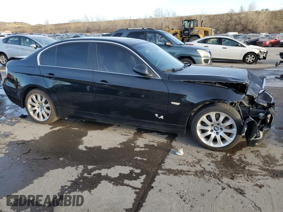 2006 BMW 3 Series 330xi with VIN WBAVD33536KV61953, listed as a Copart auction lot 84622424 with 153,593 mi miles and Salvage Title. Bid and sale history available at carsss.com. Image 4.