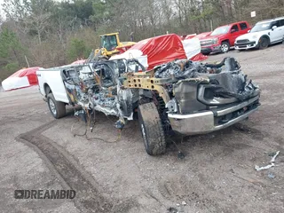 2021 Ford Super Duty F-250 SRW XL with VIN 1FT7W2BT9MED93098, listed as a IAAI auction lot 41006834 with 1 mi miles. Bid and sale history available at carsss.com. Image 1.