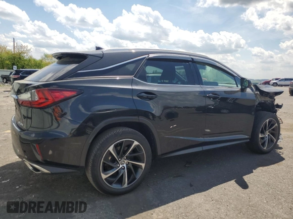 2018 Lexus RX 350 with VIN 2T2BZMCA3JC158362, listed as a Copart auction lot 54580525 with 203,284 mi miles and Salvage title. Bid and sale history available at DreamBid. Image 3.