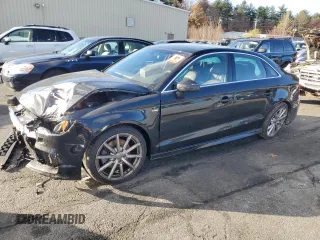 2016 Audi A3 2.0T Premium Plus with VIN WAUJ8GFF4G1072984, listed as a Copart auction lot 79556954 with 48,382 mi miles and Non Repairable. Bid and sale history available at carsss.com. Image 1.