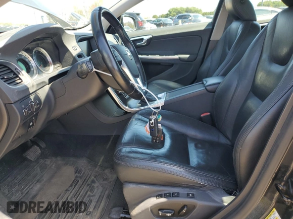 2013 Volvo S60 T5 with VIN YV1612FH4D2187425, listed as a Copart auction lot 54488905 with 123,777 mi miles and Salvage Title. Bid and sale history available at carsss.com. Image 7.