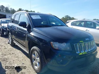 2016 Jeep Compass Latitude with VIN 1C4NJCEA3GD734883, listed as a IAAI auction lot 41340569 with 150,165 mi miles. Bid and sale history available at carsss.com. Image 1.