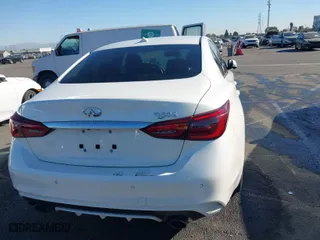 2020 Infiniti Q50 EDITION 30 with VIN JN1EV7AP0LM201103, listed as a IAAI auction lot 41323901 with 57,201 mi miles. Bid and sale history available at carsss.com. Image 16.