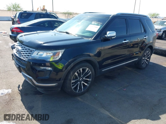 2018 Ford Explorer Platinum z VIN 1FM5K8HT5JGC94254, wystawiony jako IAAI lot #42373704 z przebiegiem 85 644 mil mil oraz . Historia ofert i sprzedaży dostępna na DreamBid. Obrazek 18.