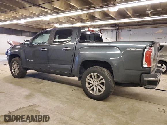 2017 GMC Canyon 4WD SLT with VIN 1GTP6DE1XH1189705, listed as a Copart auction lot 42450945 with 156,248 mi miles and Salvage Title. Bid and sale history available at carsss.com. Image 2.