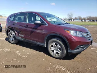 2014 Honda CR-V LX with VIN 5J6RM4H31EL061021, listed as a Copart auction lot 51523585 with 32,600 mi miles and Salvage Title. Bid and sale history available at DreamBid. Image 4.