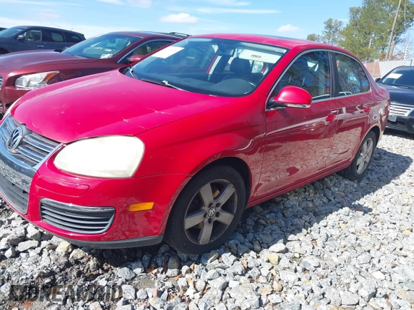 2008 Volkswagen Jetta Sedan SE with VIN 3VWRM71K08M016807, listed as a IAAI auction lot 41576838 with 209,401 mi miles. Bid and sale history available at carsss.com. Image 2.